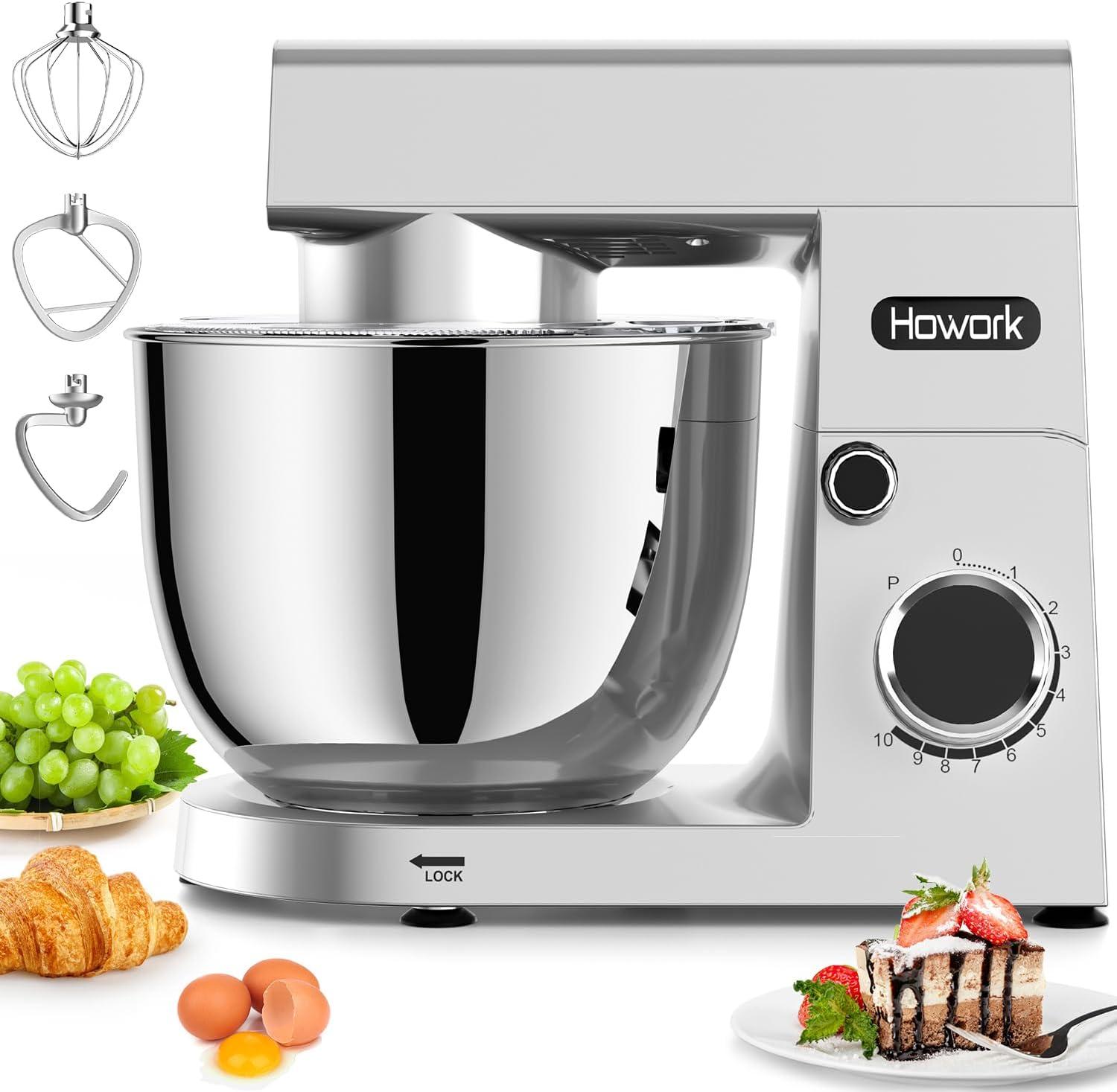 Weighing Our Pros & Cons: HOWORK 5.5QT Stand Mixer